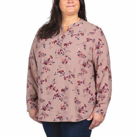 Hilary Radley Tops - Hilary Radley Ladies' Long Sleeve Blouse